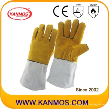 The Cowhide Leather Industrial Safety Welding Work Gloves (11119)